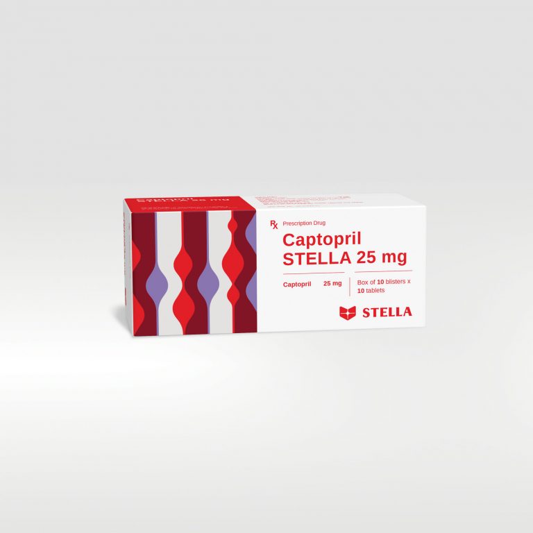 Captopril STELLA 25 mg