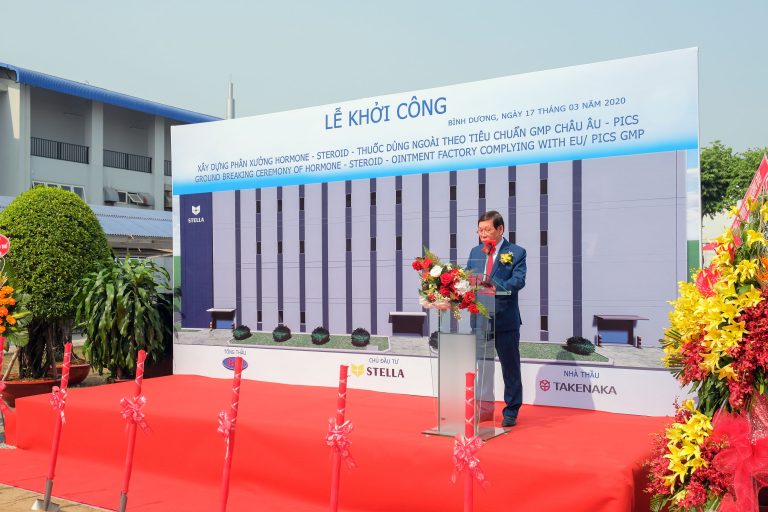 GROUNDBREAKING CEREMONY FOR HORMONE - STEROID - OINTMENT FACTORY COMPLYING WITH EU-GMP AND PIC/S